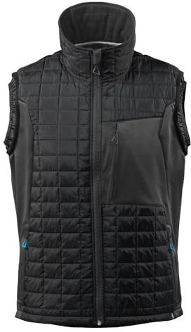 Mascot 17165-318-0918-4XL Thermoweste Mit Climascot Größe in Schwarz/dunkel anthrazit, 4XL