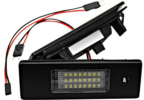 2x LED SMD Kennzeichen Module - E-Prüfzeichen - Plug & Play - 6000K - 2d