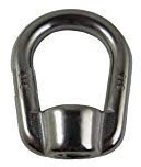 US STAINLESS Stainless Steel 316 Type 804 US Shape Lifting Eye Nut 1/2 UNC Marine Grade Pitch of 13