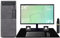 Pc fisso completo di monitor, altoparlanti, mouse, tastiera con core i5 quad-core 8gb ram ddr4 ssd 240gb windows 10 pro con licenza. Comodo tappetino XXL per mouse e tastiera in omaggio.