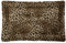Blueangle Hundebett / Katzenbett, Vintage-Stil, Leopardenmuster, rechteckig, bequem, ultraweich, beruhigend, für kleine, mittelgroße und große Hunde, 45,7 x 61 cm