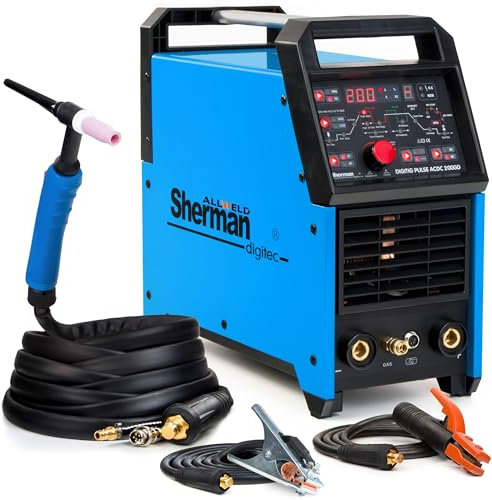 Saldatrice tig ac dc Inverter PULSATA Saldatrice ALLUMINIO Sherman DIGITIG 200 GD Senza Gas AC MMA TIG Saldatrice MMA 200A 220V Saldatore tig Saldatrice inverter tig mma Professionale