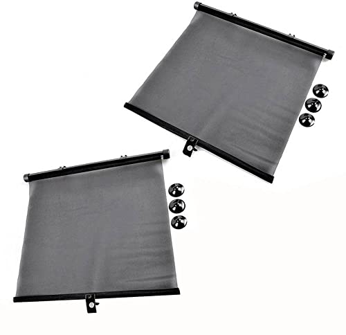 IWH Sonnenrollo 45x54 cm KFZ Sonnenschutz Auto Rollo Sonnenblende | 019212