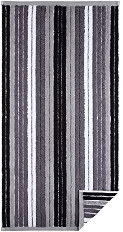 Egeria Jan 550 g/m² 100% Baumwolle, Handtücher Duschtücher Gästetücher 70x140cm Handtuch 091 Black