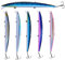 Set di 5 Esche da Pesca 18CM 24G - Artificiali Topwater Crankbaits Swimbait Finta Duro Minnow Bionica per Trota, Pesce Persico, Luccio