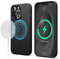 elago Magnetic Silicone Case Compatible with iPhone 13 Pro, Built-in Magnets, Premium Liquid Silicone, Protective Cover, Compatible with MagSafe Accessories (Black)