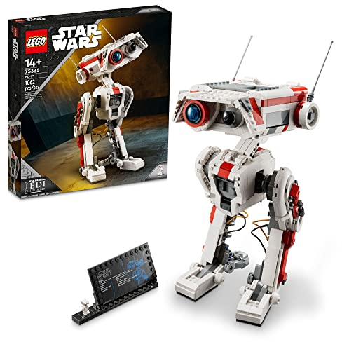 LEGO Star Wars BD-1 75335 Posable Droid Figure Model Building Kit, Room Decoration, Memorabilia Gift Idea for Teenagers from The Jedi: Survivor Video Game