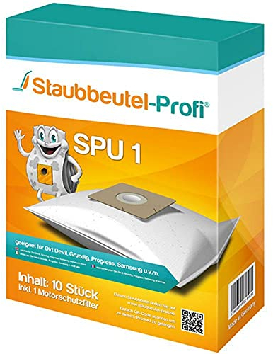 Staubsaugerbeutel kompatibel für Emerio Compact Pro VE-109959.14 Staubsauger (10 Staubbeutel)