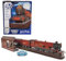 4D Build, Harry Potter Hogwarts Express 3D Puzzle Model Kit 181 Pcs 2.5 Ft Wide Harry Potter Gifts Desk Décor 3D Puzzles for Adults & Teens 12+
