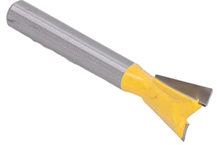 Woodworking Dovetail Router Bit, Woodworking Router Bit 1/4 Inch Shank Incisive Blade Adjustable Depth Wear-Resistant for Trimming (1/4*1/2)
