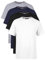 COMEOR T Shirt Herren Kurzarm Classic Baumwolle Sport Männer Rundhals 2-3-4 Pack, 4 Farben