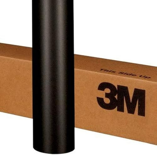 Generic 3M 2080 MATT BLACK M12 Car Wrap Air-Release Vinyl Film Bubble-Free Application (20cm x 152cm (7.9in x 59.8in))
