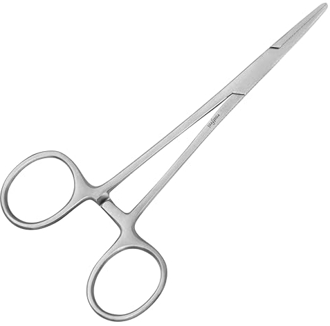 Shehadeh - Klemme mit gerader und geriefter Spitze aus Edelstahl - Unsiversal