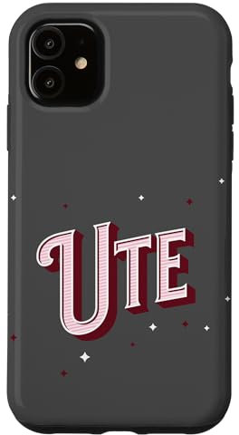 Hülle für iPhone 11 Ute Namen personalisiert