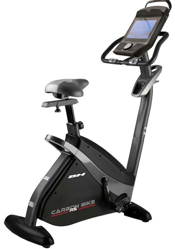 Carbon Bike RS Multimedia Heimtrainer H8705BTFT Touchscreen, Sportgerät Fahrradtrainer für Zuhause
