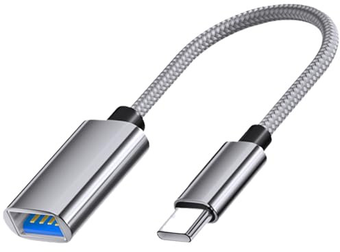 Cable adaptador USB C a USB 3.0 tipo C macho a USB hembra OTG, cable convertidores de cable
