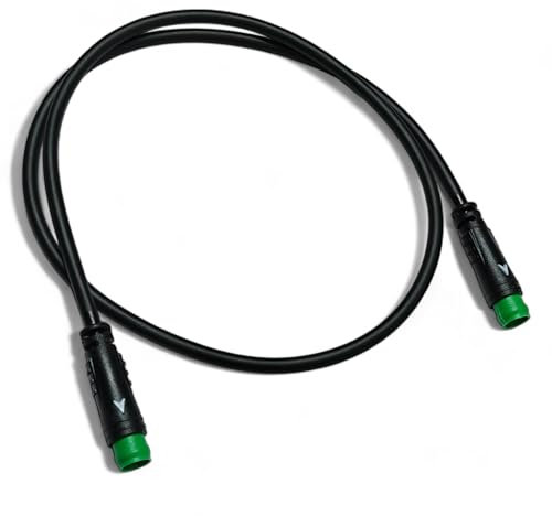 5 Pin Julet Adapter Male To Male Cable Bafang Mid Ebike Cable Green Connector Electric Bike Display