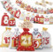 Adventskalender Dekoration für Stoffbeutel