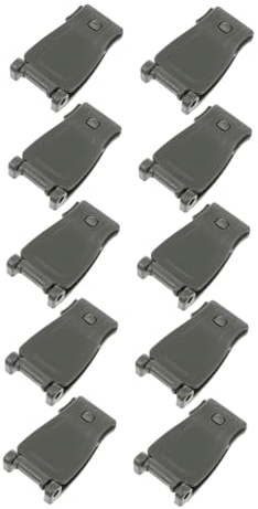 KOMBIUDA 12 Stück Verbindungsschnallen Für Rucksackgurte Taschenverbinder Befestigungsclip Robust Und Leicht