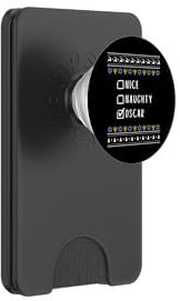 Nett Frech Chanukka Oscar Hässlicher Pulli PopSockets PopWallet für MagSafe