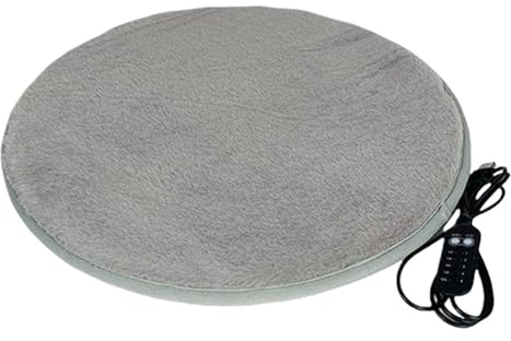 Car Seat Heating Pad - USB Warm Sitting Pad 5-Levels,Ergonomic Heated Seat Cushion with Timer for Outdoors Travel Car Apartment Dormitory Camping Living Room Pet Bedroom