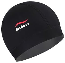 Intbost 3mm Diving Hood Neoprene Wetsuit Beanie Winter Hat for Men Women Keep Warm Stretchy Wetsuit Cap for Snorkelling, Surfing and Swimming