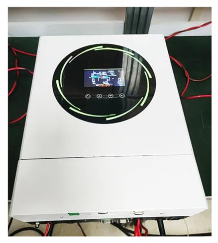 Transformateur Tension Onduleur Solaire Hybride, 6 KW 48 V 120 A, Charge MPPT, Wi-FI, RVB, Parallèle, Pas Besoin De Batterie, Réseau/Hors Réseau, Écran Tactile LCD Inverter
