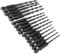 OTOTEC 3mm/4mm/5mm 1/4 Inch Hex Shank Hss High Speed Steel Drill Bits 15Pieces