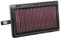 K&N Filtro aria motore: ad alte prestazioni, premium, lavabile, filtro di ricambio: compatibile con Hyundai 2015-2019 (Tucson, Sportage), 33-3125