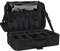 Relavel Make-up-Koffer, große Make-up-Tasche, professioneller Zugkoffer, 41,9 cm, Reise-Kosmetik-Organizer, Pinselhalter, wasserdicht, Aufbewahrungsbox für Make-up-Künstler, 3-lagig, groß, M Schwarz,