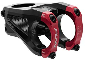 Funn Equalizer Fahrradvorbau mit 10mm Gefälle oder Steigung, 31.8mm Lenkerklemme (Längen 50mm, Rot)