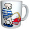 Wee On Funny Football Team Shirt Fan Rivalry Tea Coffee Mug (Reading (weeing on Swindon))