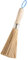 1 Pack Bamboo Cleaning Whisk with Wooden Handle Kitchen Pan Clean Brush for Dishes Pans Wok Sink