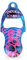 TRIGGI® ÖFFNER Einkaufswagenlöser, Einkaufschip abziehbar Flamingo mit Flaschenöffner, Einkaufswagenauslöser, Schlüsselanhänger, Chip Einkaufswagen