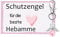 MKISHINE Schutzengel Schlüsselanhänger Geschenke Schlüsselanhänger Hebamme mit grossem Herz Danke für Alles Geschenk Geburt Baby