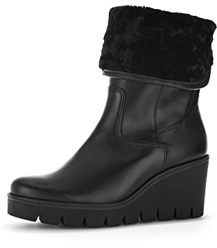 Gabor Damen Keilstiefeletten, Frauen Stiefeletten,Wechselfußbett,Best Fitting