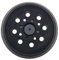 The Lord of the Tools Disque de ponçage à 8 trous de 125 mm compatible avec Bosch PEX 300/400 AE Ponceuse excentrique Accessoires d'outils électriques
