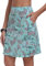 MoFiz Golfrock Damen Knielang Skort mit Hose Leicht Tennisrock Outdoor Athletic Laufrock Sport Arbeit Röcke Grün Lila M