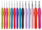 Crochet Hooks Set, 14 Pcs Crochet Kits for Beginners Adults, Ergonomic Soft Grip Handles, Smooth Knitting Needles Kit for Arthritic Hands, Crochet Needle Best for Women