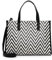 Emily & Noah Shopper E&N Esperanza 65042 Damen Handtaschen Zweifarbig black-kombi 150