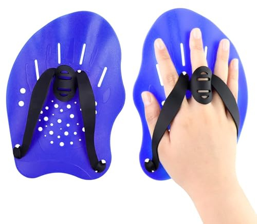 Pagaie De Natation Mixte - Pagaie De Natation - Pagaies à Main De Natation,Accessoires d'Entraînement à La Natation pour Les Nageurs, Débutants Et Expérimentés