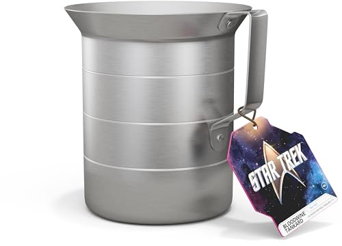 Star Trek™ Klingon Bloodwine Tankard, 1 Litre Stainless Steel Drinking Tankard