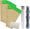 SPARES2GO Roller Brush/Brushroll Bar + 20 Hoover Bags & Filter Service Kit Compatible with Sebo X1 X1.1 X4 X5 Extra Vacuum Cleaners