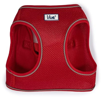 Ancol Viva Step-in Comfort Harness Red .Medium- To Fit 46-54cm