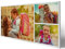 wandmotiv24 Leinwandbild 260 g/m ² - Foto-Collage mit 3 Fotos - Fotogeschenk - Geschenk für Freunde und Familie - Kunstdruck querformat 40x20cm (BxH) - M0002