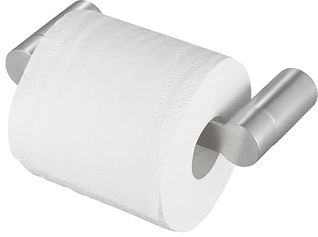 KES Toilet Roll Holder Wall Mounted, Pivoting Toilet Paper Holder for Bathroom, Easy to Change Rolls, SUS304 Stainless Steel Brushed Finish, BPH221-2