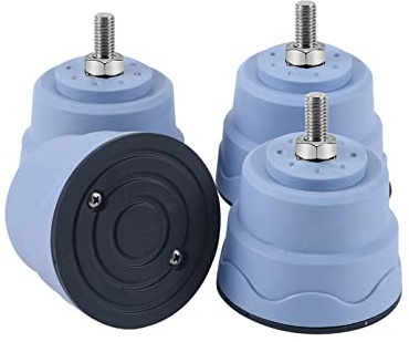 Vibrationsdämpfer für Trommel Waschmaschine 4er Anti Vibrations Fußpolster Antirutschmatte Füße Vibration Dämpfer Pads Anti-Walk-Fußpolster für Trockner Möbel Kühlschrank