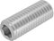 SECCARO Gewindestift mit Kegelkuppe M6 x 14 mm, Edelstahl V2A VA A2, DIN 913 / ISO 4026, Innensechskant, 20 Stück