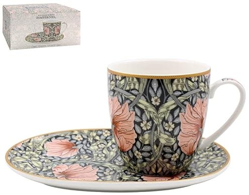 lesser and pavey LP95097 Keramik-Snack-Set, Pimpernel-Design, 2 Stück, mehrfarbig