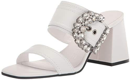 Karl Lagerfeld Paris Damen Kl427173-8iw-8.5 Sandale mit Absatz, BRT White, 39.5 EU